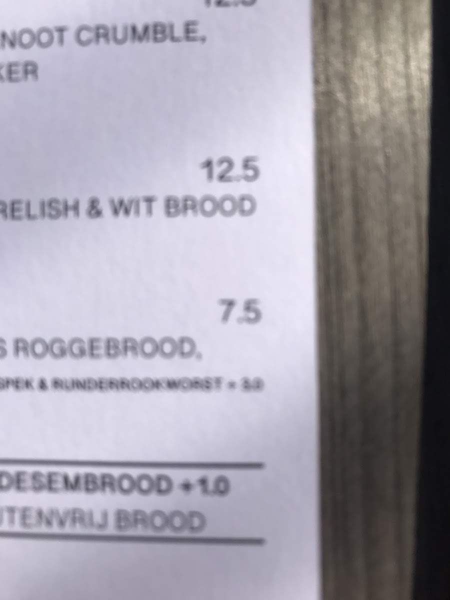 Menu - Zeetoren | Restaurant & Events photo 10