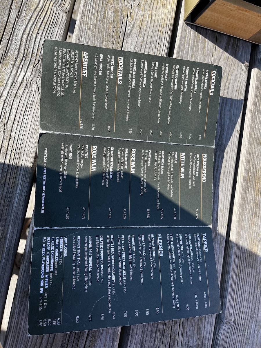 Menu - Zeetoren | Restaurant & Events photo 5